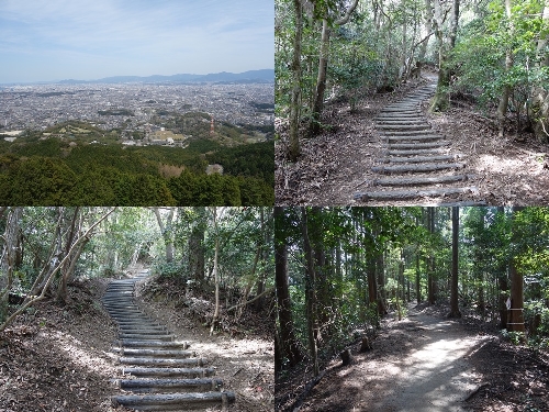 市民の森からのルート