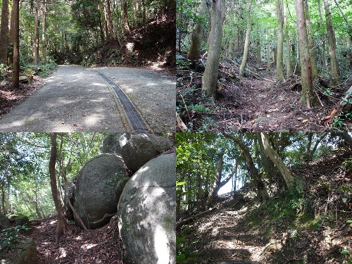 荒平山登山口からのルート