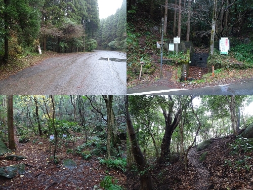 小谷登山口からのルート