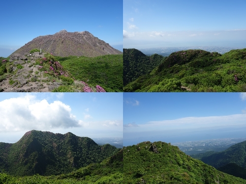 普賢岳山頂