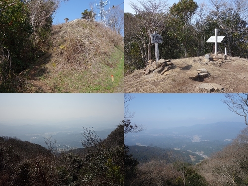 八幡岳山頂