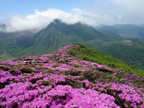 三俣山方面