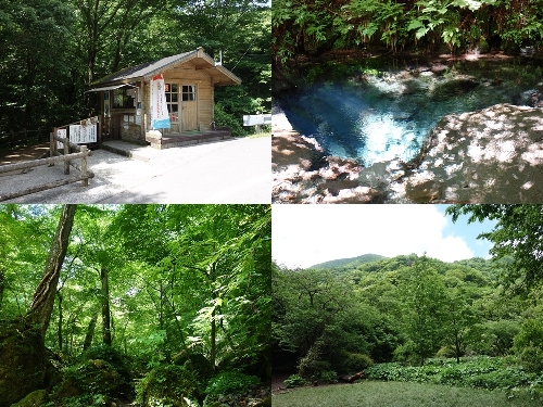 男池登山口からのルート