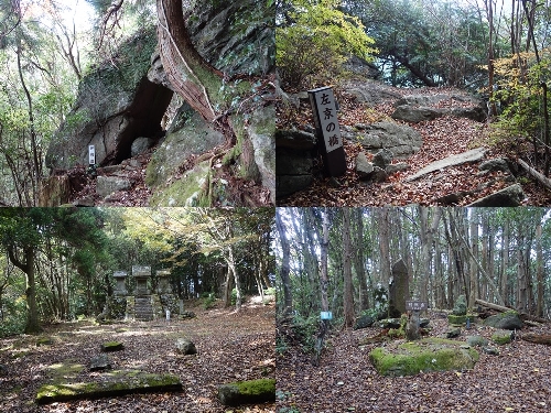 上宮と山頂