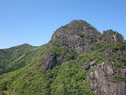 展望所から矢筈岳