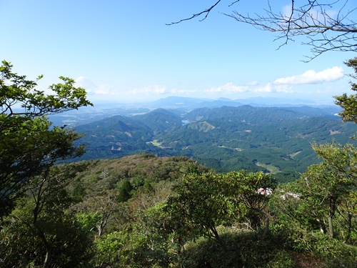 登山道から