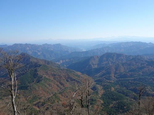 北岳付近から