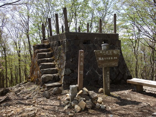 犬ヶ岳山頂