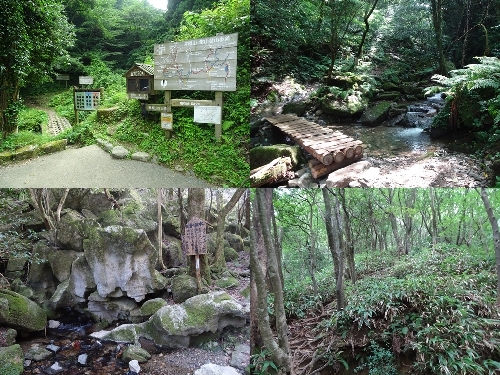 水無登山口からのルート