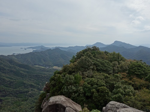 龍ヶ岳方面