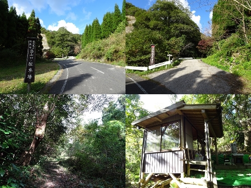 東谷登山口からのルート