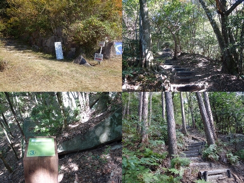 登山口と登山道