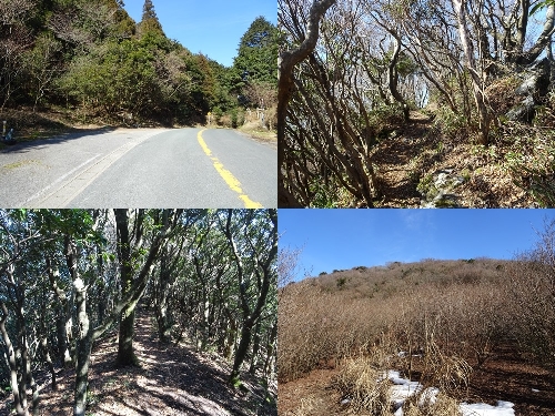 三瀬峠 登山口