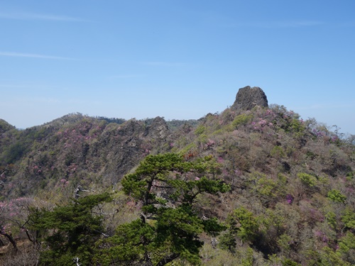 鹿納山へ