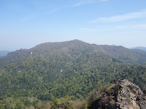 大崩山方面