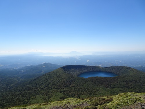 桜島と大浪池