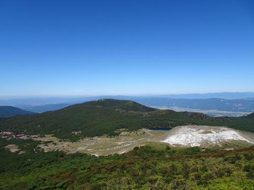 登山道から