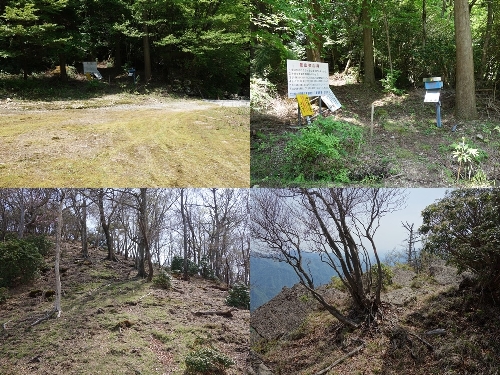 冷水登山口からのルート