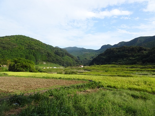 石木ダム建設予定地