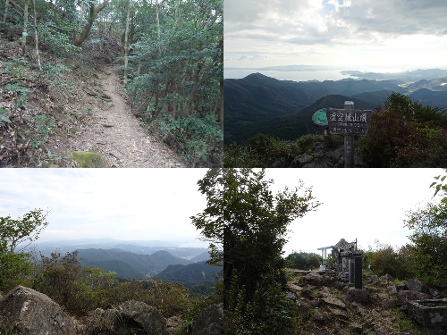 虚空蔵山山頂