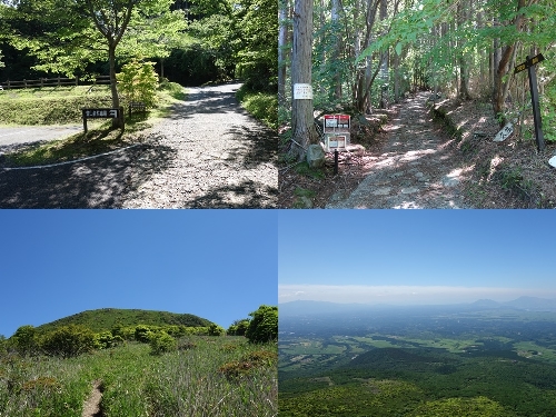 赤川登山口からのルート