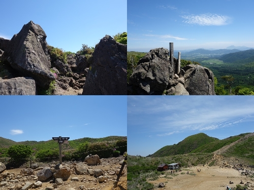 沓掛山周辺からの登山道