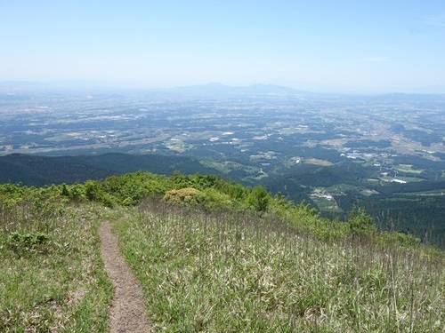 登山道から