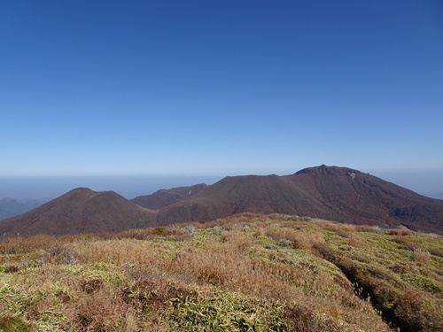 南峰から大船山