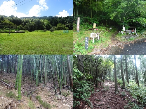 木立登山口からのルート