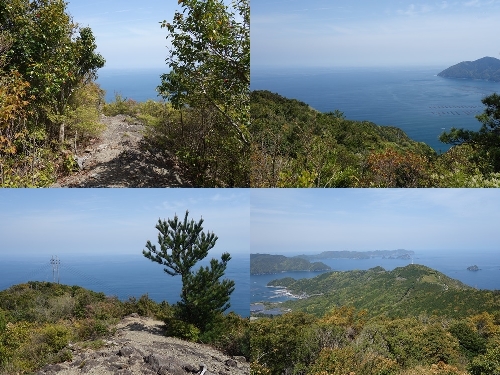 石槌山から空の公園