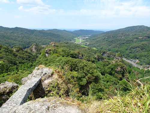 登山道から