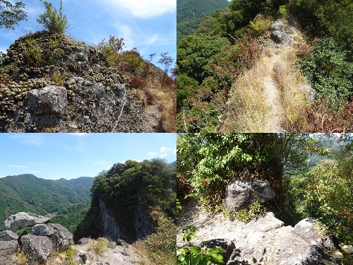 高城から先の登山道