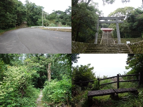 登山口付近