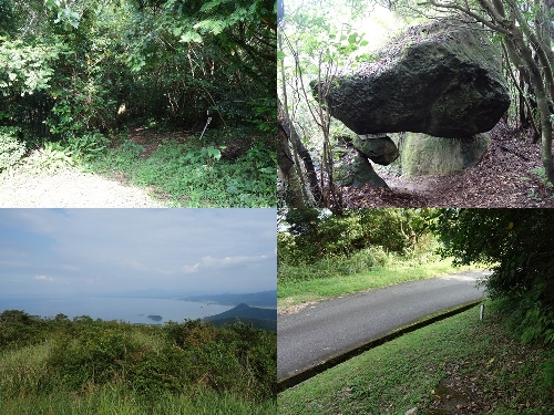 野間岳山頂