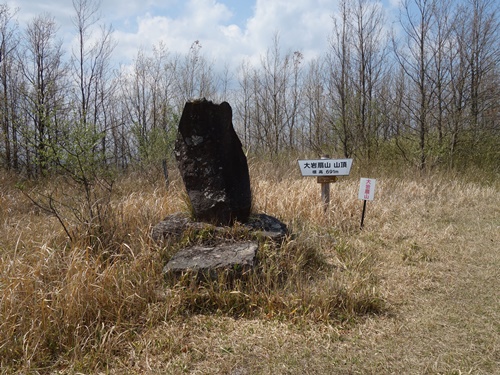 大岩扇山山頂