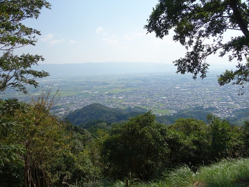 登山道から。