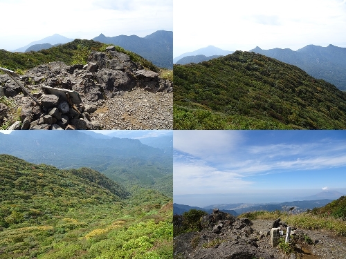 大箆柄岳山頂