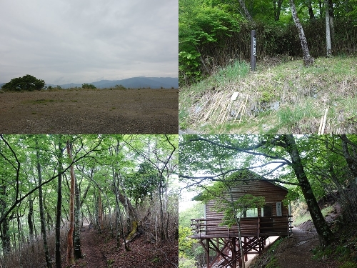 松木登山口からのルート