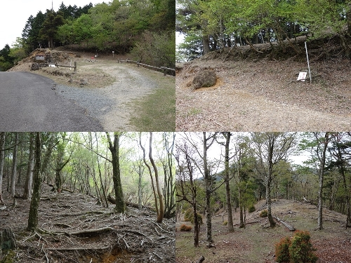 大河内越からのルート