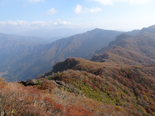 古祖母山方面