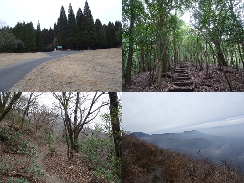 天孫降臨登山口からのルート