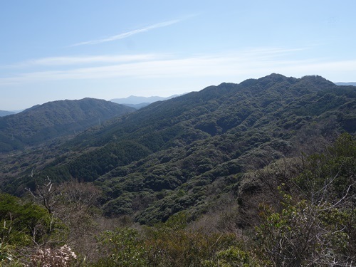 高地山、高祖山方面