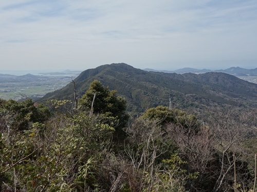 高祖山・鐘撞山方面