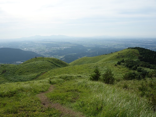 登山道から