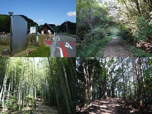 筑紫野市総合公園からのルート