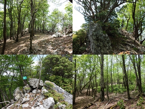 積岩山までの登山道