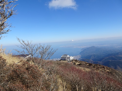 登山道から