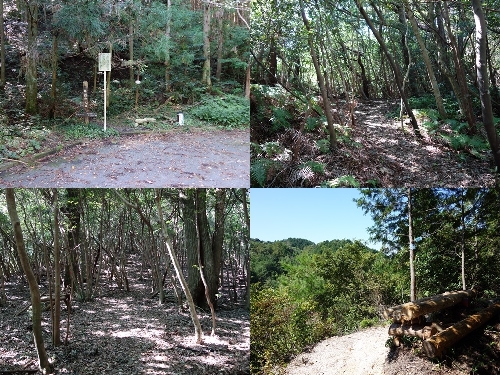 登山口と登山道